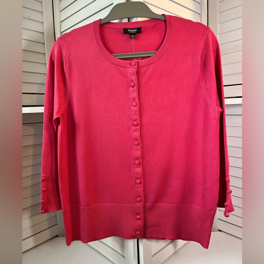 NEW PREMISE STUDIO CARDIGAN